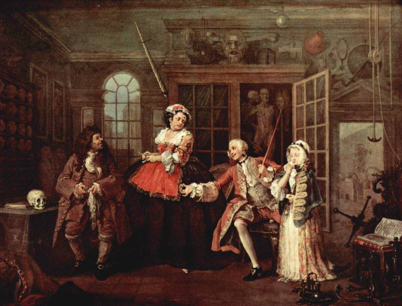 William Hogarth The Inspection oil painting picture